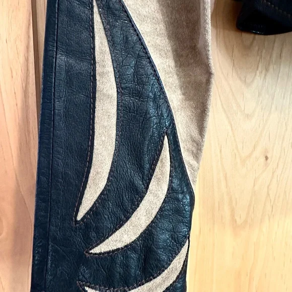 Pins & Needles Multicolor Leather Jacket - Picture 5 of 13